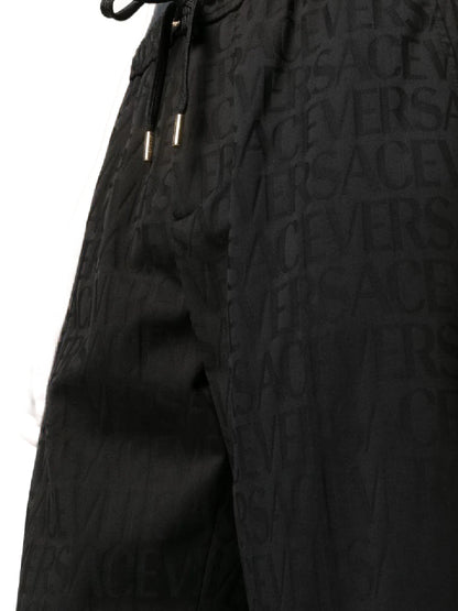 Versace Pantaloni Nero-Versace- Casual.... Dresso