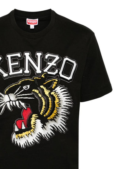 Kenzo T-shirt e Polo Nero-Maniche corte.-Kenzo- - Dresso