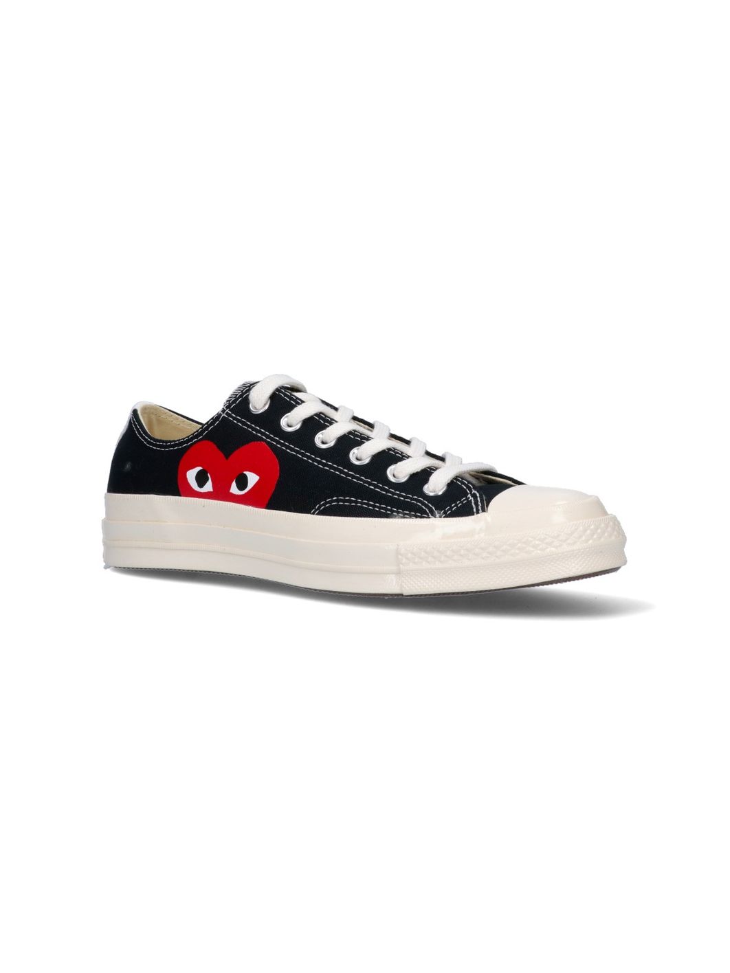 Comme Des Garcons Play "Converse Chuck 70" Low Top Sneakers
